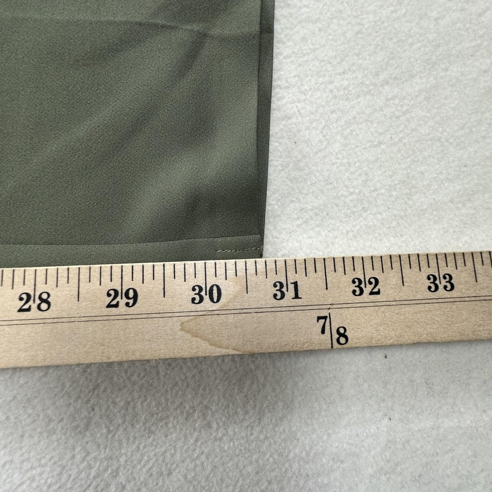 Athleta Pants Womens 8 Tall Olive Green Endless High Rise Straight Leg Stretch - Picture 10 of 12